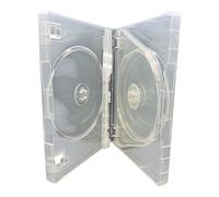 Dragon Trading Boîtier DVD 1 x 5 disques durs transparent 27 mm