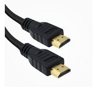 Dragon Trading Câble HDMI de 6,5 pieds (2 m) compatible 3D, haut débit, canal de retour audio, 4K, Ethernet, plaqué or, ordinateur, PS3, PS4, X Box - Apple TV (toutes générations) de