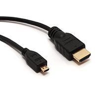 Dragon Trading Câble HDMI vers micro HDMI V1.4a compatible Full Ultra 4K HD Résolution prend en charge Ethernet 3D Compatible avec tablettes Go Pro, smartphones, caméscopes, appareils photo, etc. 5 m