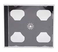 Dragon Trading Lot de 25 boîtiers doubles avec plateau noir pour 2 CD/DVD/Blu-ray