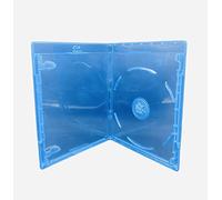 Dragon Trading® Lot de 50 boîtiers de rangement pour Blu-ray 1 disque avec logo 11 mm