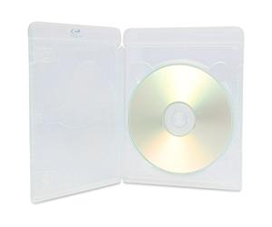 Dragon Trading Vortex Eco-Lite Lot de 25 boîtiers Blu-ray transparents 3D Tranche 11 mm - Peut contenir 1 disque Blu-ray - Boîtiers de rangement de qualité supérieure pour films, jeux et médias