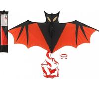 Dragon volant chauve-souris en nylon 120x55cm dans un sac en tissu 10x54x2cm