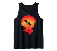 Dragon volant Créatures mythiques Romantic Sunrise Sunset Dragon Débardeur