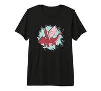 Dragon Volant Mignon Animal Fantaisie T-Shirt Haut de Gamme