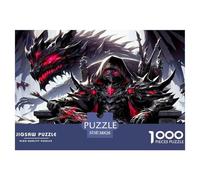 Dragon Warrior Puzzle 1000 Pièces Pour Adultes Et Enfants Fairy Tales De L'art De La Décoration Moderne Jeu Cadeau Unique 1000 Pieces Décoration De La Maison - Décoration Murale Cadeaux Cadeau D'anniv