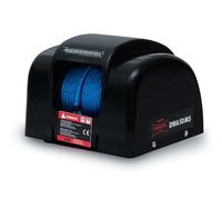 DRAGON WINCH Guindeau Électrique 12V 50 lbs (22 kg) - Guindeau d’Ancre & Treuil 150W avec Câble Synthétique 30,5 m et Télécommande pour Bateaux Pêche, Pneumatiques, Loisirs
