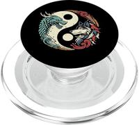 Dragon Wolf Yin Yang Chinois Mythique Zen pour Hommes, Femmes, Enfants PopSockets PopGrip pour MagSafe
