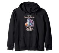 Dragon Woman Humour No Damsel in Distress Fantasy Sweat à Capuche
