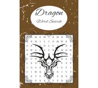 Dragon Word Search Puzzle book: Word Searches with Easy to Read Print about Dragons, Wyverns, Wyrms and more | 6x9 inches, 110 pages | 50+ Puzzles… Gift for Vacations, Holidays and Free Times