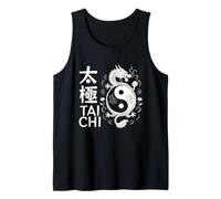 Dragon Yin Yang Tai Chi Symbole Artistique Chinois Air Energie Débardeur