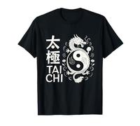 Dragon Yin Yang Tai Chi Symbole Artistique Chinois Air Energie T-Shirt