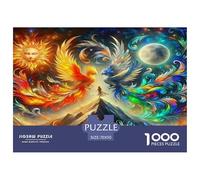 Dragon1000 Pièces Amusants PuzzleDragon Mythique pour Adultes De Jeu pour Adultes Premium avec Défis Créativité Et CommeCadeau70x50cm/1000pcs
