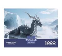 Dragon1000 Pièces Aquarelle Puzzle Faune Sauvage pour Adultes Jeu D'Intelligence Parfaitpourla Détente Créativité Et CommeCadeau70x50cm/1000pcs