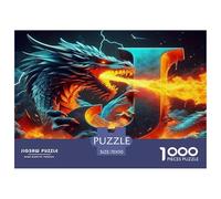 Dragon1000 Pièces Puzzle FamilialDragon Mythique pour Adultes Moderne Jeu Premium avec Défis Créativité Et CommeCadeau70x50cm/1000pcs