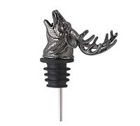 dragonaur-home decor Bec verseur à vin en forme de tête de cerf - Haute dureté - Durable - Compatible avec les fêtes - Noir