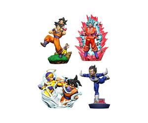 Dragonball Super Dracap - Pack 4 Trading Figures Re: Birth Limit Breaking Ver. 8 Cm