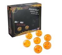 DragonBall Z Dragon Ball Z 7 pcs Boule de Cristal Set Anime Cosplay Collection Coffret (Diamètre du ball: 3.5cm)