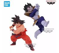 Dragonball Z Figurine Son Goku vs Vegeta Frieza Saga Banpresto Anime Figurine de collection Modèle Statue Décoration Cadeau Vitrine Collection Affichage
