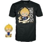 Dragonball Z - Set figurine et T-Shirt POP! & Tee Majin Vegeta (GW) G