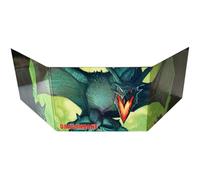 FreeLeague Écran GM Dragonbane – Édition gratuite de la ligue – Tableaux et informations – Vert