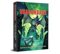 Free League Publishing Dragonbane: Mirth & Mayhem Roleplaying Game Core Set, Includes Dice, Rulebook, Adventures, Map, and More, RPG Tabletop Board Game for Adults, Family, Teens 13+