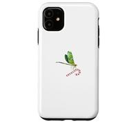 Dragonfly Art Lovers of libellules Candy Canes Christmas Coque pour iPhone 11