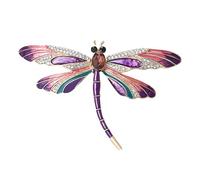Dragonfly Charm Rhinestone Dragon Fly Épingles - Broche Animale Élégante