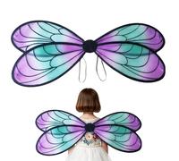 Dragonfly Fairy Wings Costume - Elastic Creative Comfortable Cosplay Costume | Carnivals Pretend Play Wings | For Christmas Party Role Play Photography Stage Show, Polyester, 28.74x14.56 Inch,