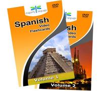 Dragonfly Language Video Flashcards: Spanish Volumes 1 & 2