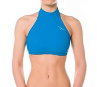 Dragonfly Lisette Sports Bra | | Parfaitement modelé | Épaules découvertes | Double Face | Ultra-Doux | Pole Dancing | Matière Douce pour la Peau | Fitness | Workout | Hot Yoga Azure S