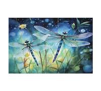 Dragonfly Puzzle EnfFourmis 1000pcs, Puzzles en Bois- Kit Bricolage Relax Jeux pour Adolescents Et Adultes Cadeaux (75×50cm)