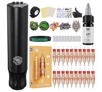 Dragonhawk A3 Kit Machine Tatouer Sans Fil, Stylo Rotatif À Tatouer, Pistolet, Batterie 1500mAh, Aiguilles De Tatouage Et Cartouches Pour Débutants