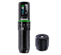 Dragonhawk L3 Stylo de machine à tatouer sans fil rotative Gun tatouage avec batterie de 2000mAh, longueur de course de 2,4 mm à 4,2 mm, pour tatoueurs et débutants
