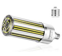 DragonLight 2023 Ampoule LED 120W de qualité commerciale sans ventilateur (remplacement 400W MH/HPS) E27/E40 à grande base Mogul, lumière du jour 5000K, 14400lm, idéale pour les luminaires fermés