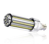 DragonLight 50W Ampoule épi de maïs LED super lumineuse (équivalent à 350W) - Lumière du jour 6000 K, 6000lm - Culot à baïonnette B22 - CRI 80+, éclairage résidentiel et commercial