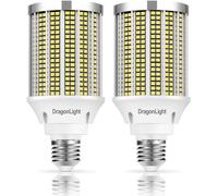 DragonLight Ampoules LED 50W Super Bright Corn Light (remplace 350Watt) - E27 Edison 6000K Cool White 5000LM pour l'éclairage commercial - Garage Workshop Office Patio (Pack de 2)