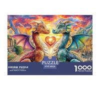 dragonLove 1000 Puzzles Adults Puzzle Kids Age Gifts Puzzle Game Unique Gifts Challenge High Difficulty 38x26cm/1000pcs