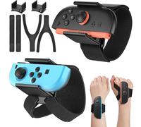 Dragonne 6 en 1 pour Switch Just Dance 2025,2024,2023,2022,2021,motif de boxe pour jeux de sport Nintendo Switch pour Zumba Burn It Up,joypad réglable pour Switch & Switch OLED Joy Controller