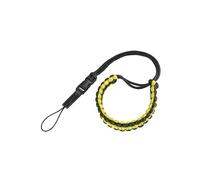 Dragonne "Braid 20", fermet. à clip, lgueur 20 cm, nr/jaune