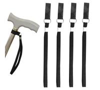 Dragonne De Béquille, Dragonne En Nylon, Lanière De Poignet Durable, Accessoires De Béquille, Dragonne De Béquille Portable 4 Pièces