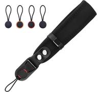 Dragonne de Poignet Appareil Photo en Néoprène avec Boucle à Déclenchement Rapide Sangle de Poignet Réglable pour Appareil Photo Caméra Grip Lanière de Poignet pour DSLR Reflex Numérique Noir