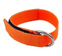 Dragonne de poignet de sécurité avec anneau en D en acier inoxydable 316, sangle réglable pour accessoires de plongée sous-marine, pour lumières sous-marines et appareils photo, attache sécurisée pour