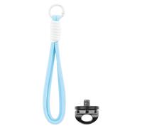 Dragonne de poignet pour DJI OSMO POCKET 3, sangle de poignet pour appareil photo X4/X3/X2 GO3/3S ACE Pro, bleu clair, 15.5cm/6.1inch