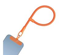 Dragonne de poignet rotative réglable pour smartphone, Orange, Refer to description
