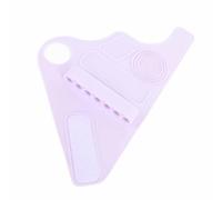 Dragonne de Rangement pour Outils de Maquillage, Bracelet en Silicone Multifonctionnel pour Palette de Maquillage pour Maquilleurs (Purple)