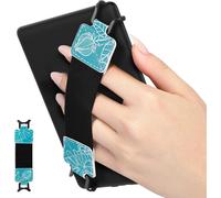 Dragonne De Sécurité Pour 6-8"" Kindle Ereaders Fire Tablet - Kobo/Voyaga/Sony Kindle E-Book Tablet, Sangle Haute-Élastique Polyvalente Légère Support Antidérapante, Dessin Au Trait