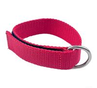Dragonne de sécurité réglable avec anneau en D en acier 316 de qualité marine, sangle en nylon pour équipement de plongée, appareils photo et lumières, accessoire essentiel de sports sous-marins