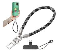 Dragonne De Téléphone, Conception Adaptée Au Poignet, 20 Cm, Lanière Anti-perte Pour Téléphone, Lanière Antivol Pour Smartphone Avec Languette D'attache, Fixation À Clip Rapide, Pour Clés De Disque Du