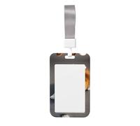 Dragonne détachable avec cordon tour de cou et porte-badge avec cordon de serrage